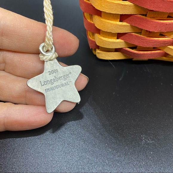 Longaberger Collectors Club 2001 Collectors Edition American Flag Basket Small - Picture 4 of 5